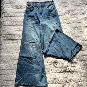 Anthropology Ultra Wide Leg Jeans